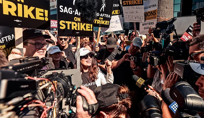 Голливудские студии еженедельно теряют по $600 000 из-за забастовки