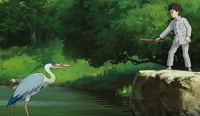 Появился англоязычный трейлер аниме «Мальчик и птица»