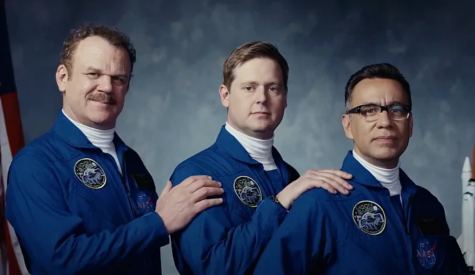 5 главных промо недели: комедия об астронавтах-неудачниках, мистический триллер о чудаковатом отчиме, сериал Netflix об аристократах