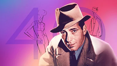 Кино в костюмах: детективы, Хамфри Богарт, Альфред Хичкок и Ким Новак || 40-е