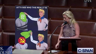 Конгрессвумен использовала в презентации мем из мультсериала про Скуби-Ду